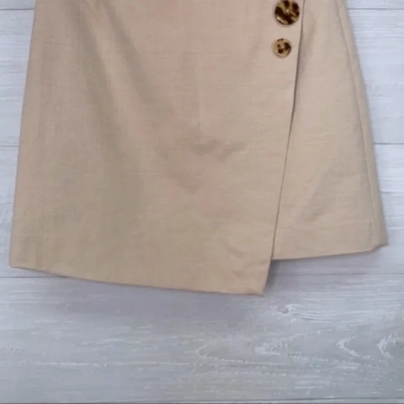 Finders Keepers Tia Button Detail Wrap Skirt Size S - Picture 6 of 10